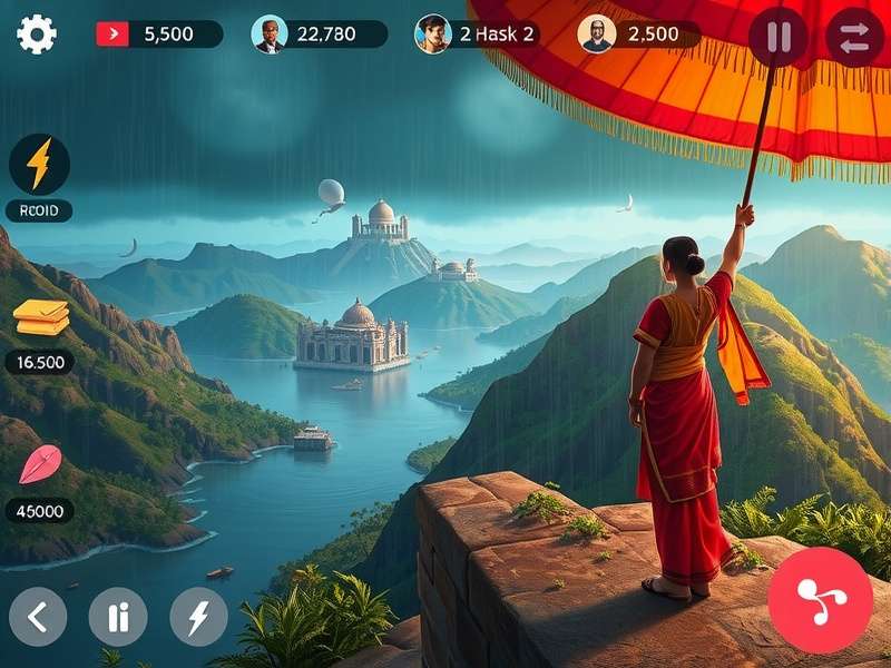 Monsoon Majesty community event during Indian festival